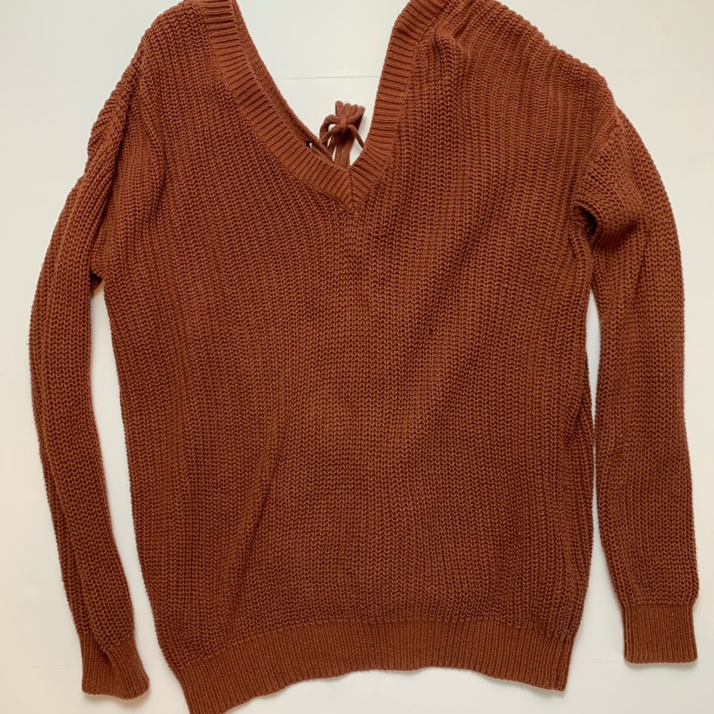 Brick sweater